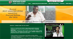 Desktop Screenshot of heritagehealthcareindia.com